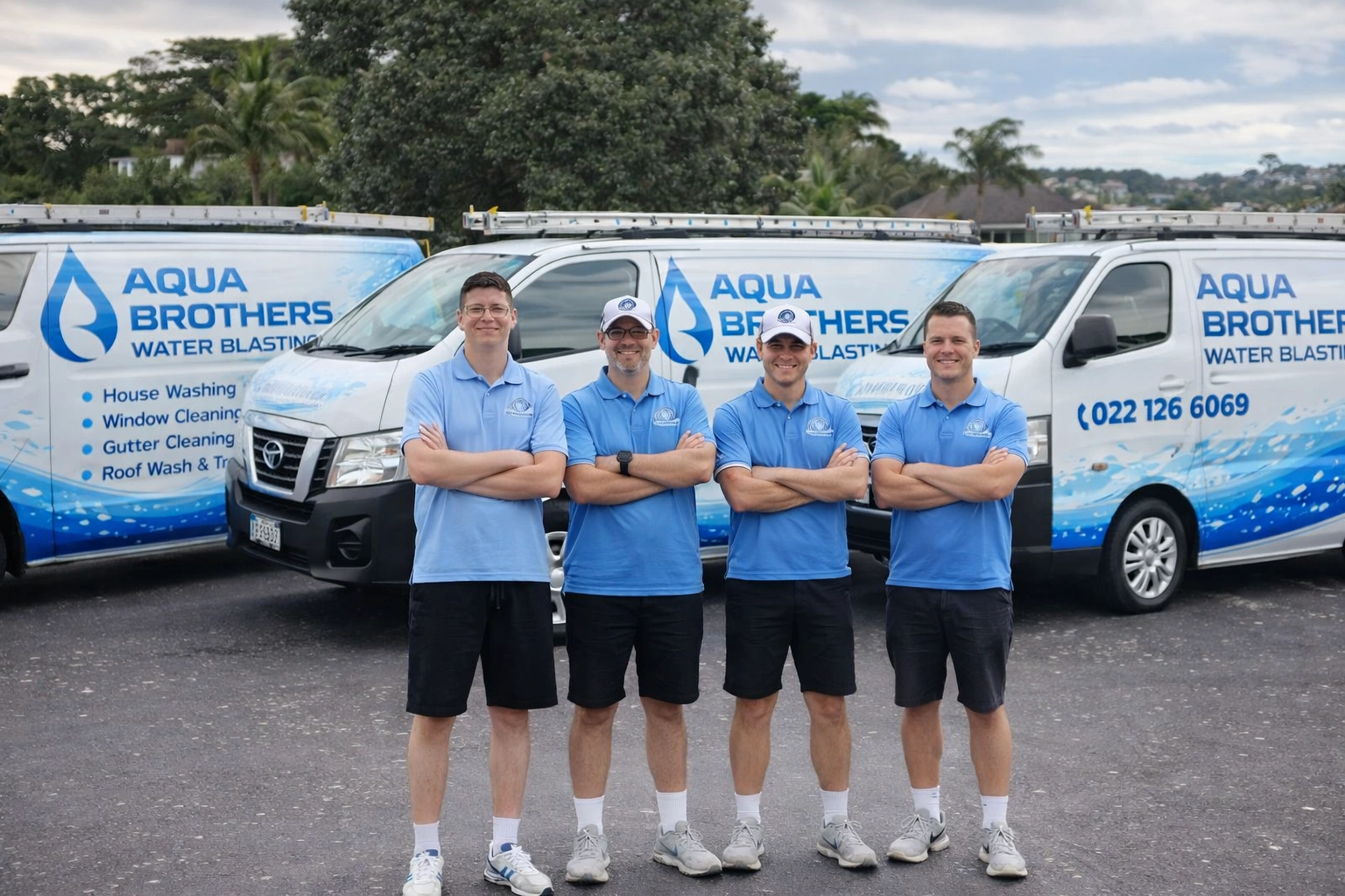 Aqua Brother team at work